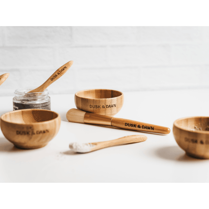 Bamboo Mixing Bowl & Spoon Set - Giften Market