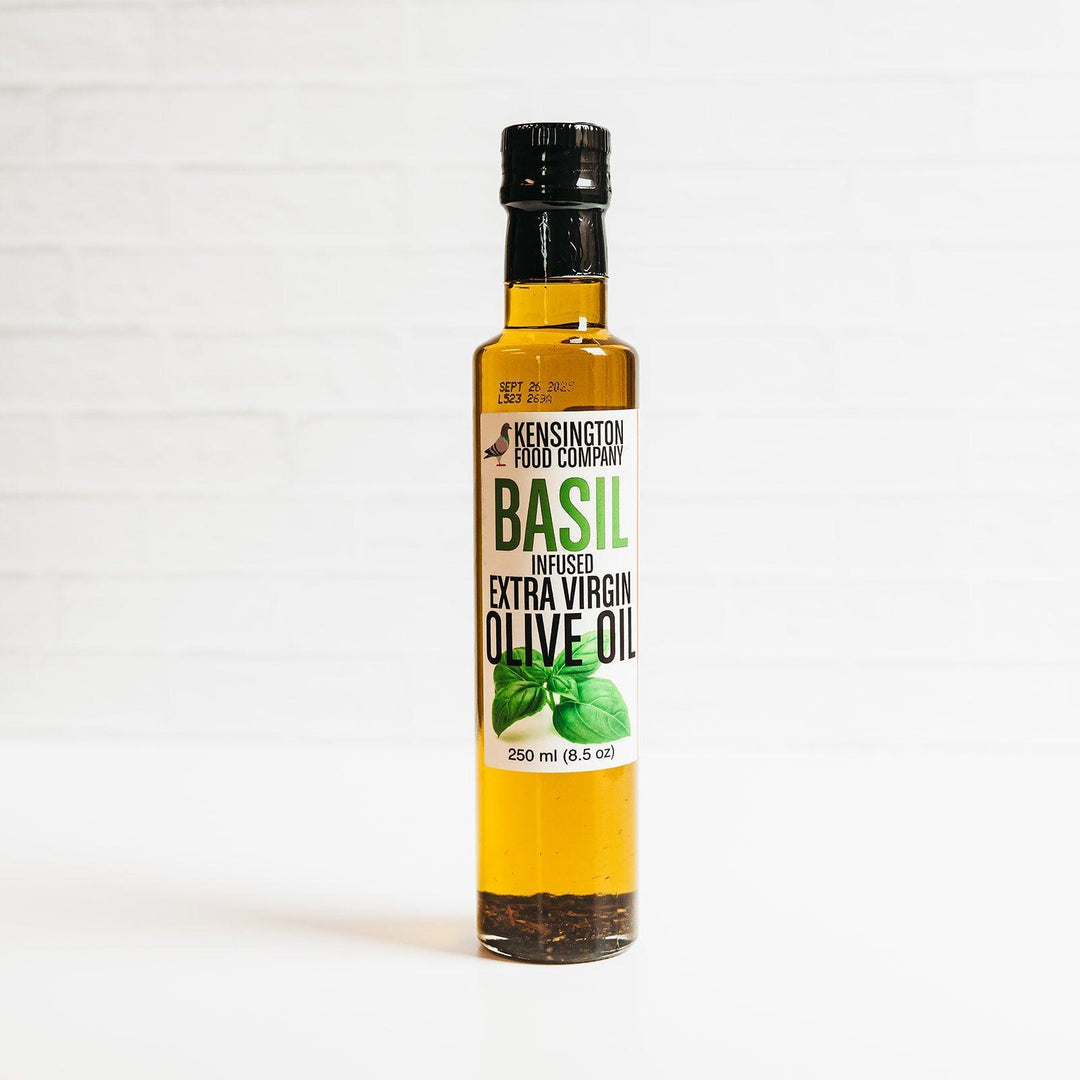 Basil Infused Extra Virgin Olive Oil - Giften Market