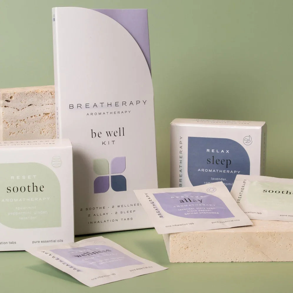 Be Well Sampler Kit - Aromatherapy Inhaler Patch Set - Giften Market