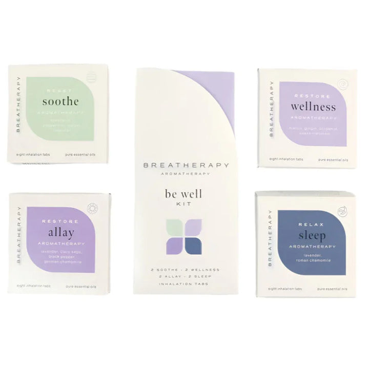 Be Well Sampler Kit - Aromatherapy Inhaler Patch Set - Giften Market