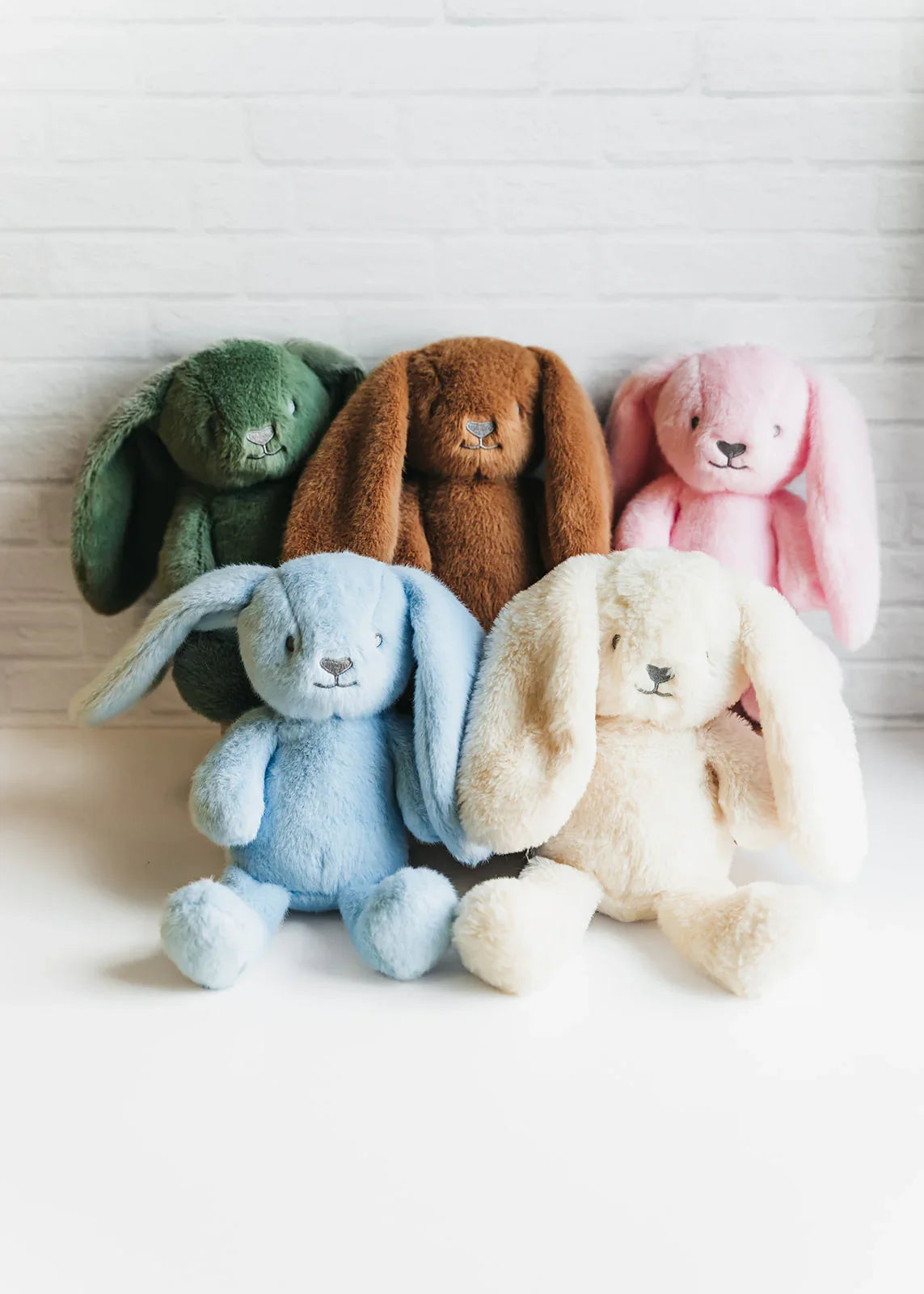 Bea Bunny Classic White Weighted Plush Bunny | Baby Gift | Giften