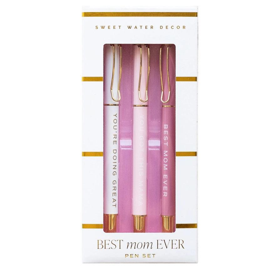 Best Mom Ever Metal Pen Set - Giften Market
