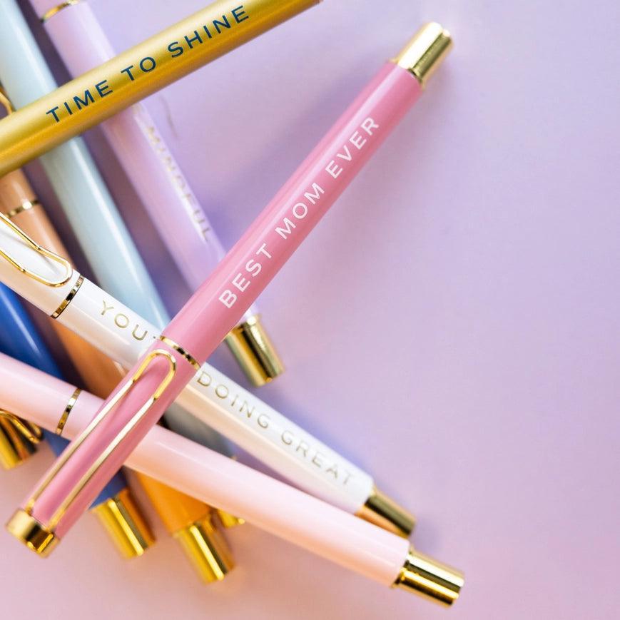 Best Mom Ever Metal Pen Set - Giften Market