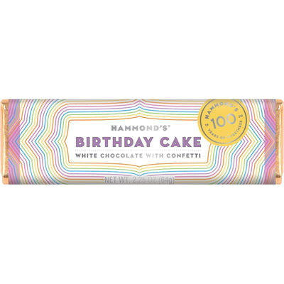 Birthday Cake White Chocolate Bar - Giften Market