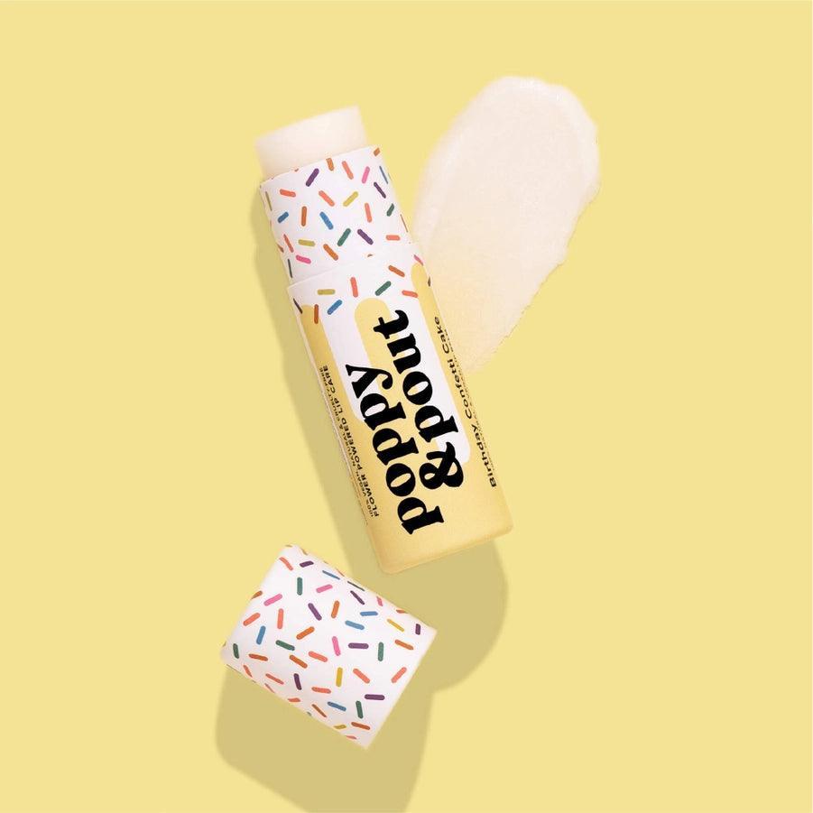 Birthday Confetti Cake - Vegan Lip Balm - Giften Market
