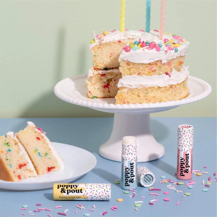 Birthday Confetti Cake - Vegan Lip Balm - Giften Market