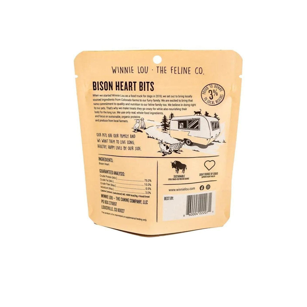 Bison Heart Bits - Cat Treats - Giften Market