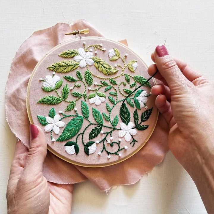Blissful Blooms Beginner Embroidery Kit - Giften Market