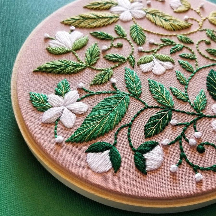 Blissful Blooms Beginner Embroidery Kit - Giften Market