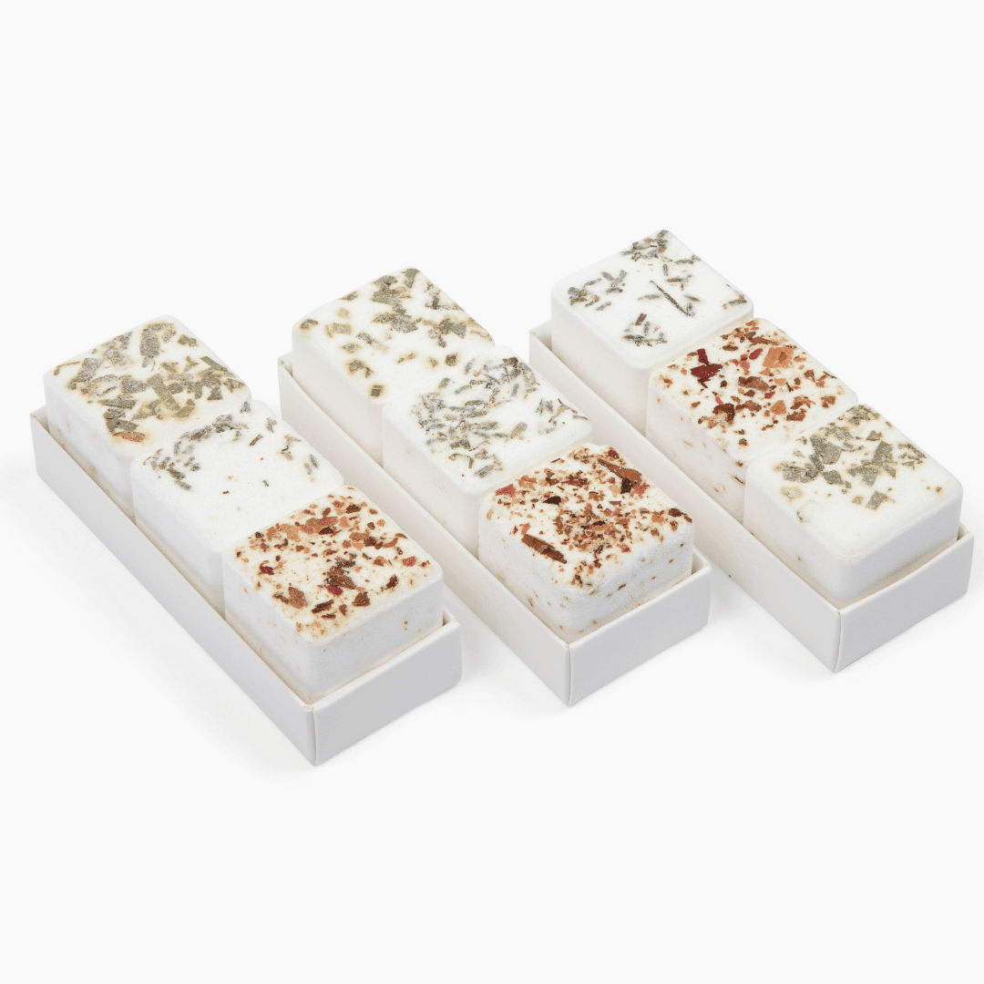 Botanical Shower Steamers Variety Pack - 3 Steamers - Giften Market