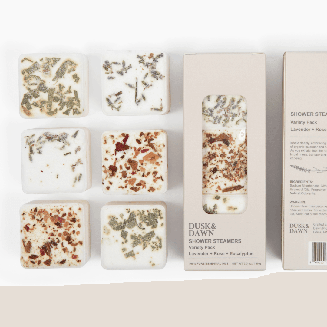Botanical Shower Steamers Variety Pack - 3 Steamers - Giften Market