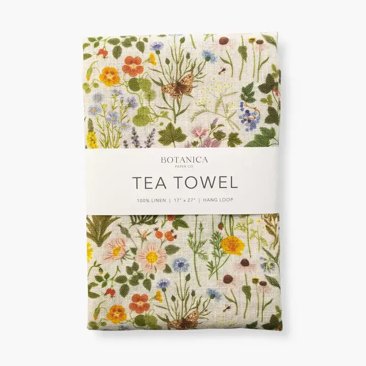 Botanist - 100% Linen Tea Towel - Giften Market