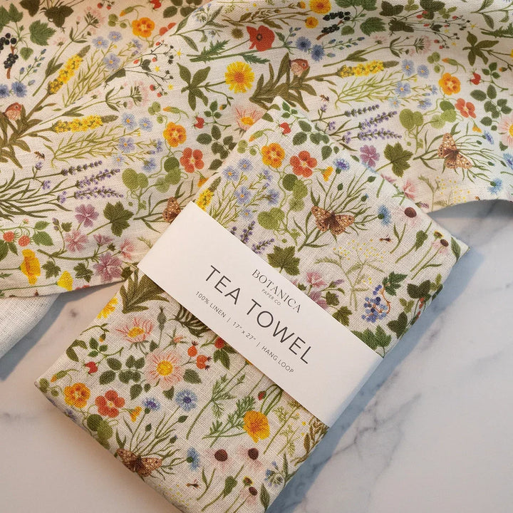 Botanist - 100% Linen Tea Towel - Giften Market