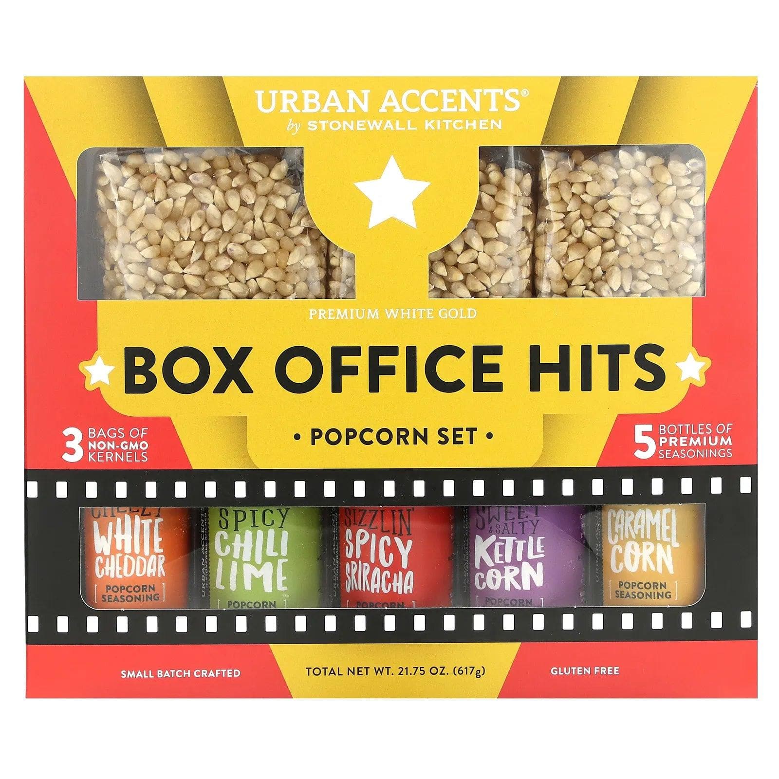 Urban Accents Pop 'n Wow Carnival Classics Popcorn Gift Set