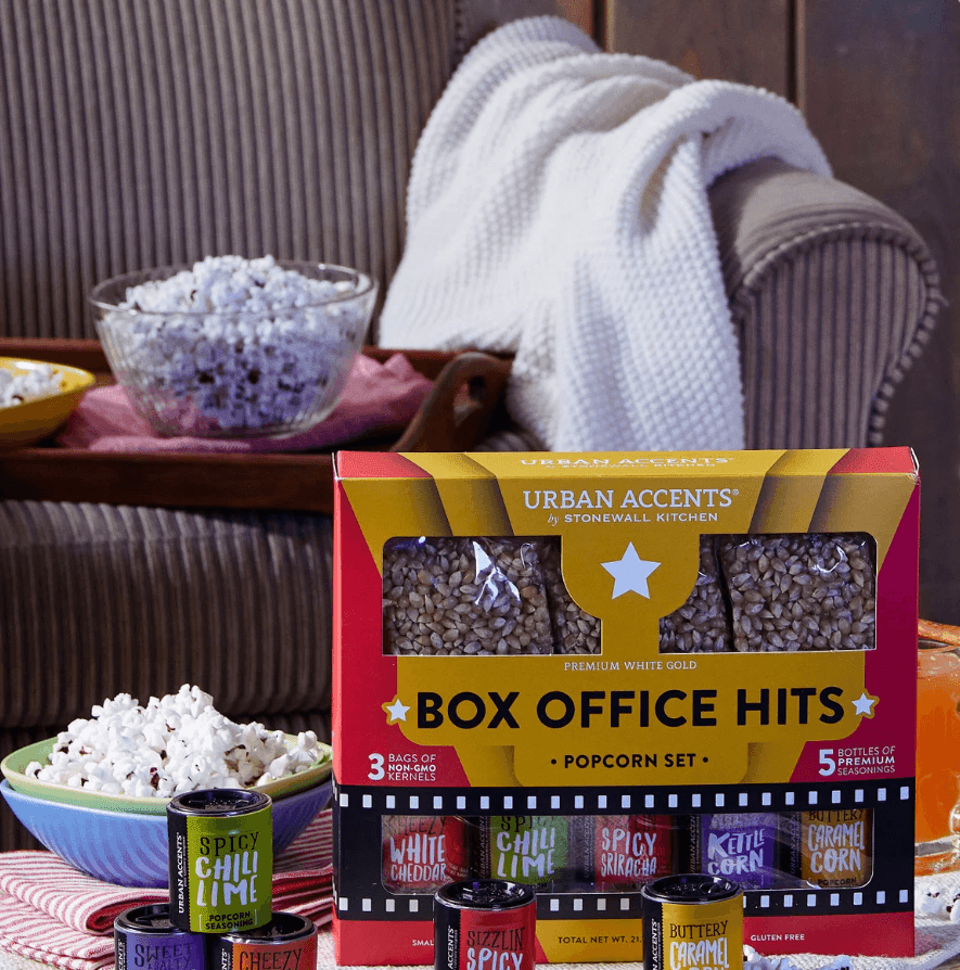 Box Office Hits Popcorn Set - Family Movie Night Gifts - Urban