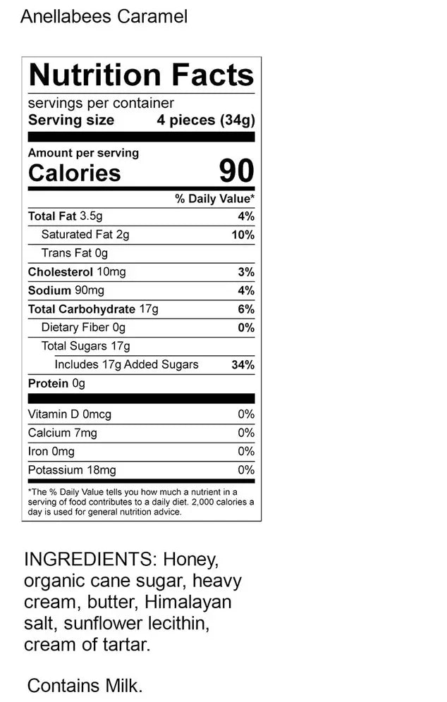 Honey Caramel Candy