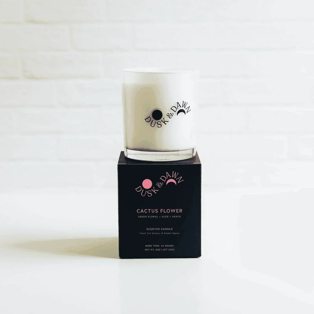 Cactus Flower Deluxe Soy Candle - Giften Market