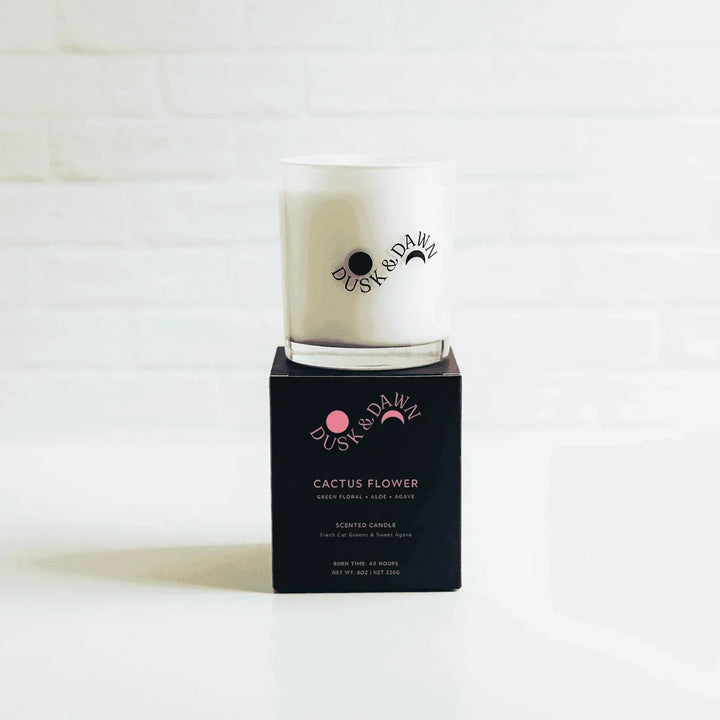 Cactus Flower Deluxe Soy Candle - Giften Market