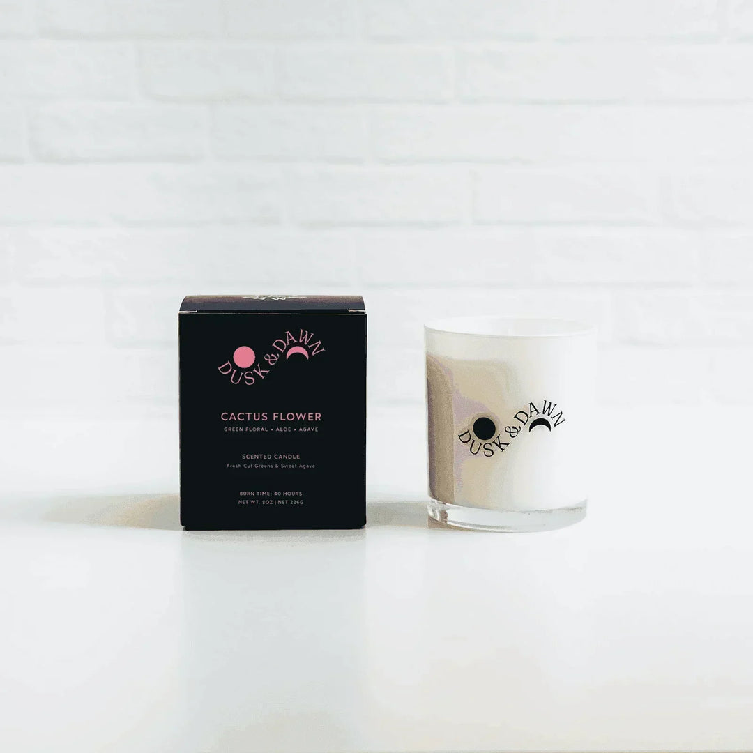 Cactus Flower Deluxe Soy Candle - Giften Market