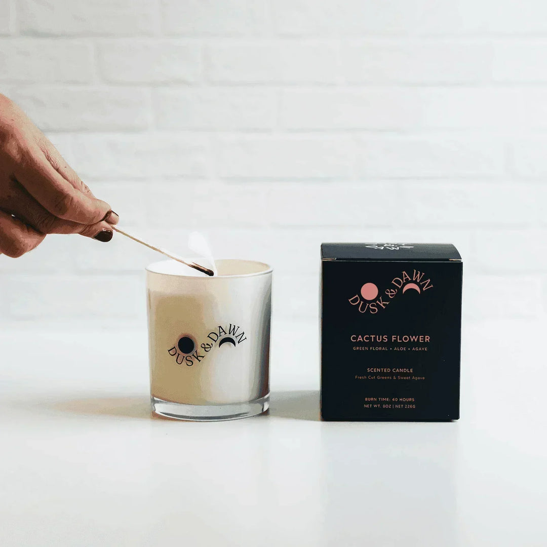 Cactus Flower Deluxe Soy Candle - Giften Market