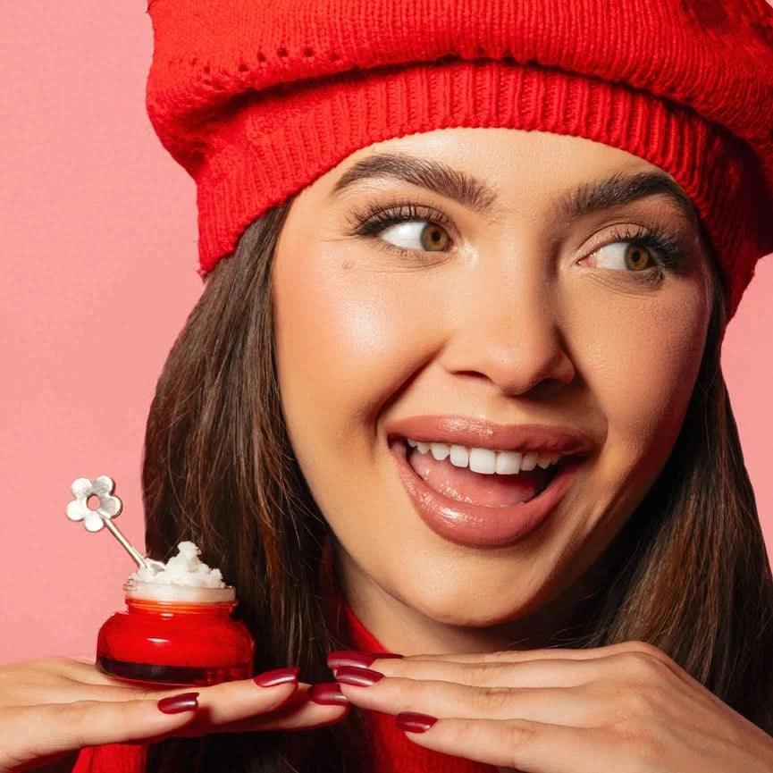 Candy Cane Fluff Lip Scrub - Giften Market