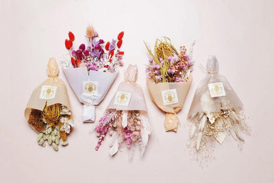 Candy Hearts Mini Dried Bouquet - Giften Market