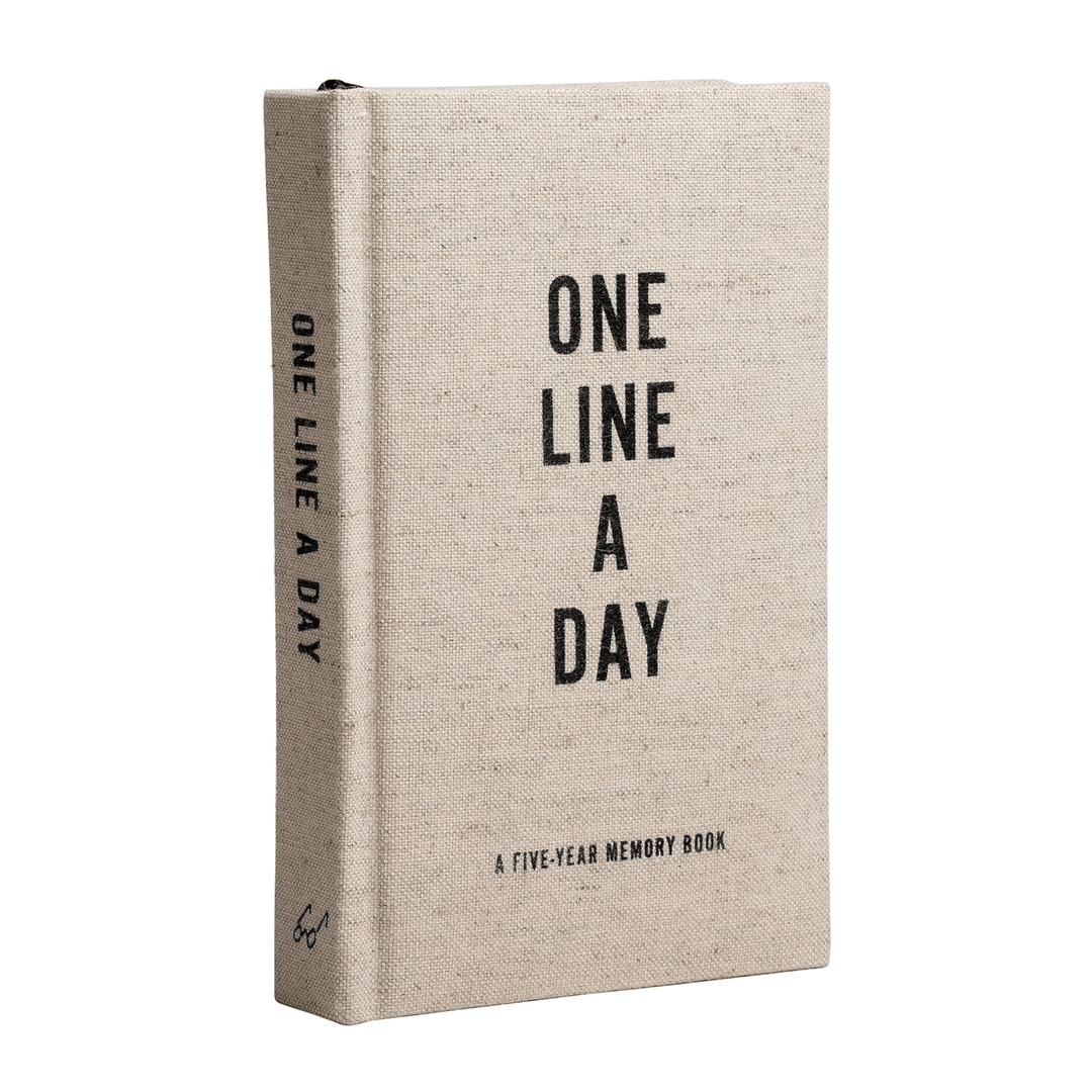 Canvas One Line a Day Journal - Giften Market