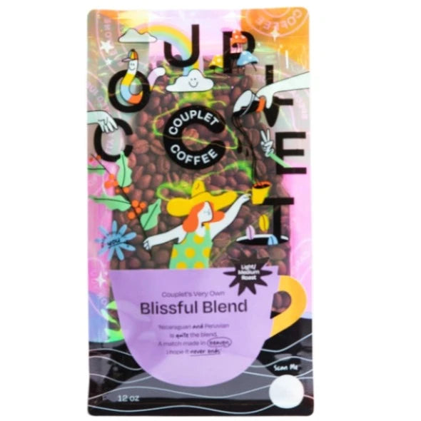 Blissful Blend Organic Whole Coffee Beans