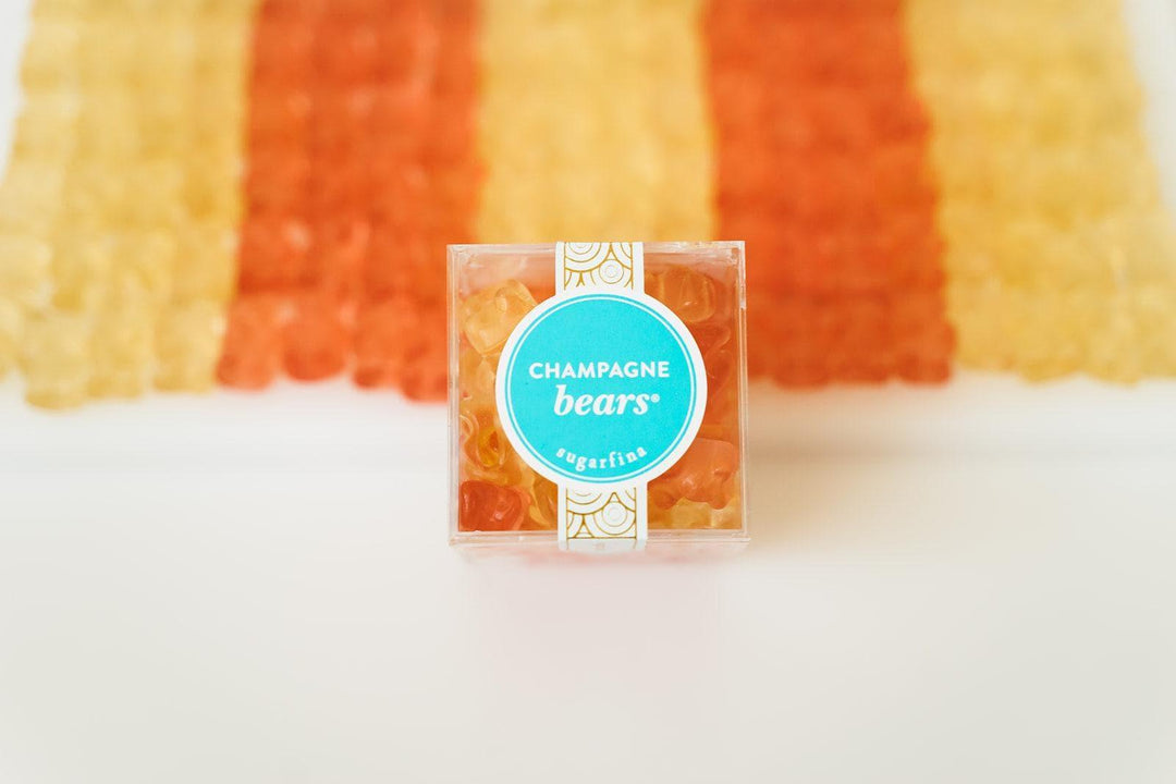 Champagne Bears - Small Candy Cube - Giften Market