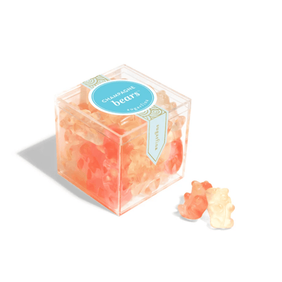 Champagne Bears - Small Candy Cube - Giften Market