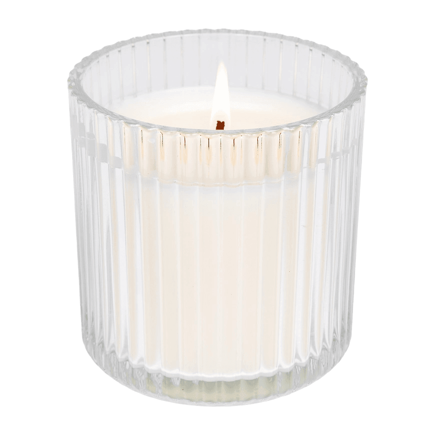 Cheers To You Soy Candle - Ribbed Glass Jar with Box - Giften Market
