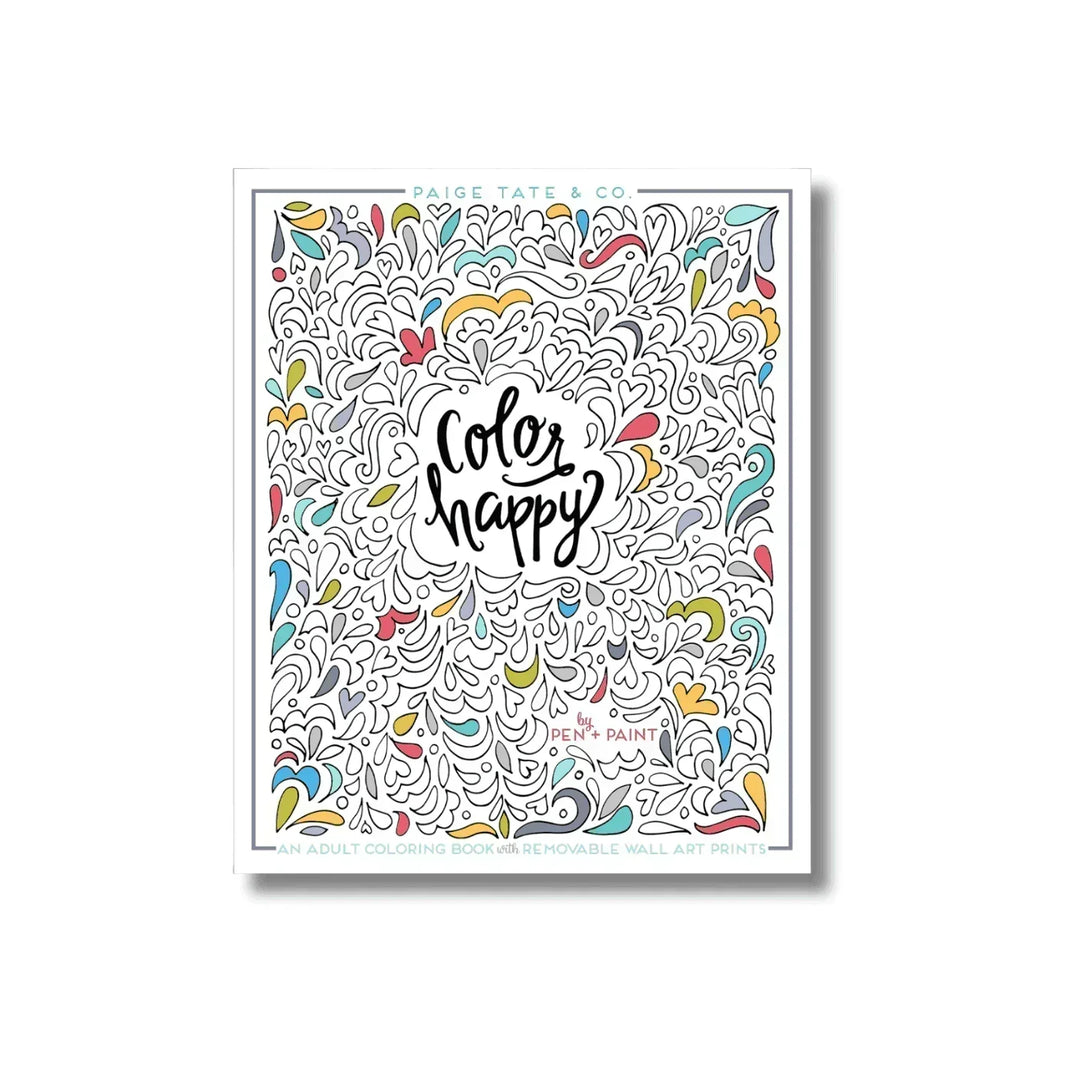 Color Happy: Adult Coloring Book - Giften Market