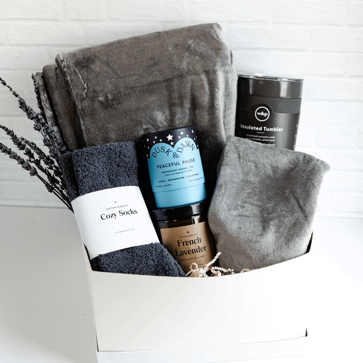 Comfort & Care Gift Box - Light Gray - Giften Market