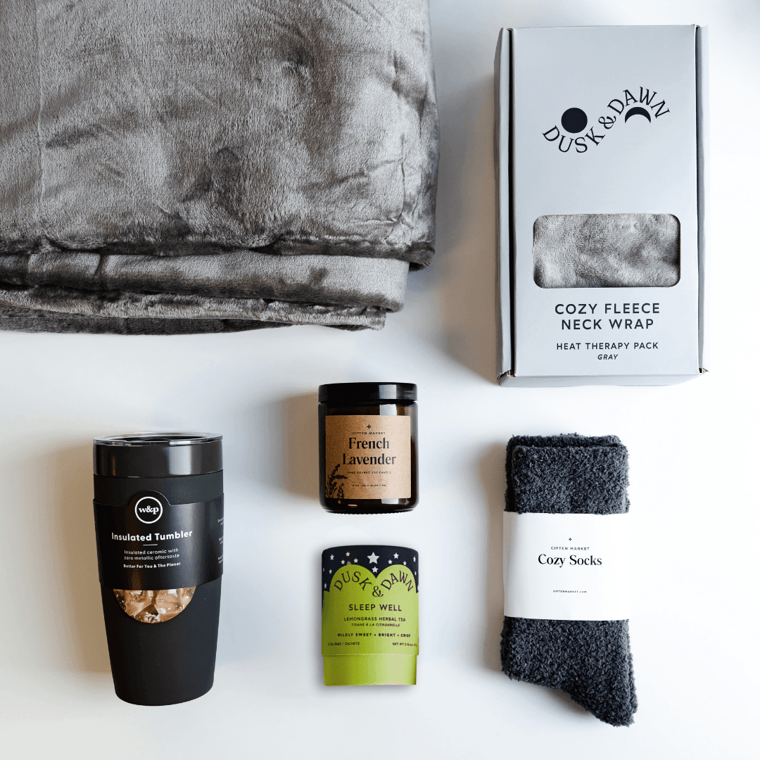 Comfort & Care Gift Box - Light Gray - Giften Market