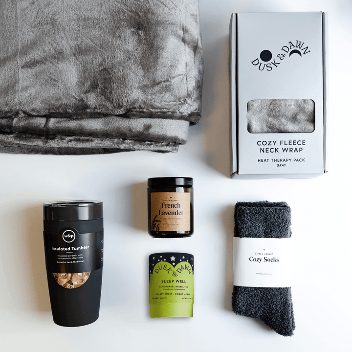 Comfort & Care Gift Box - Light Gray - Giften Market
