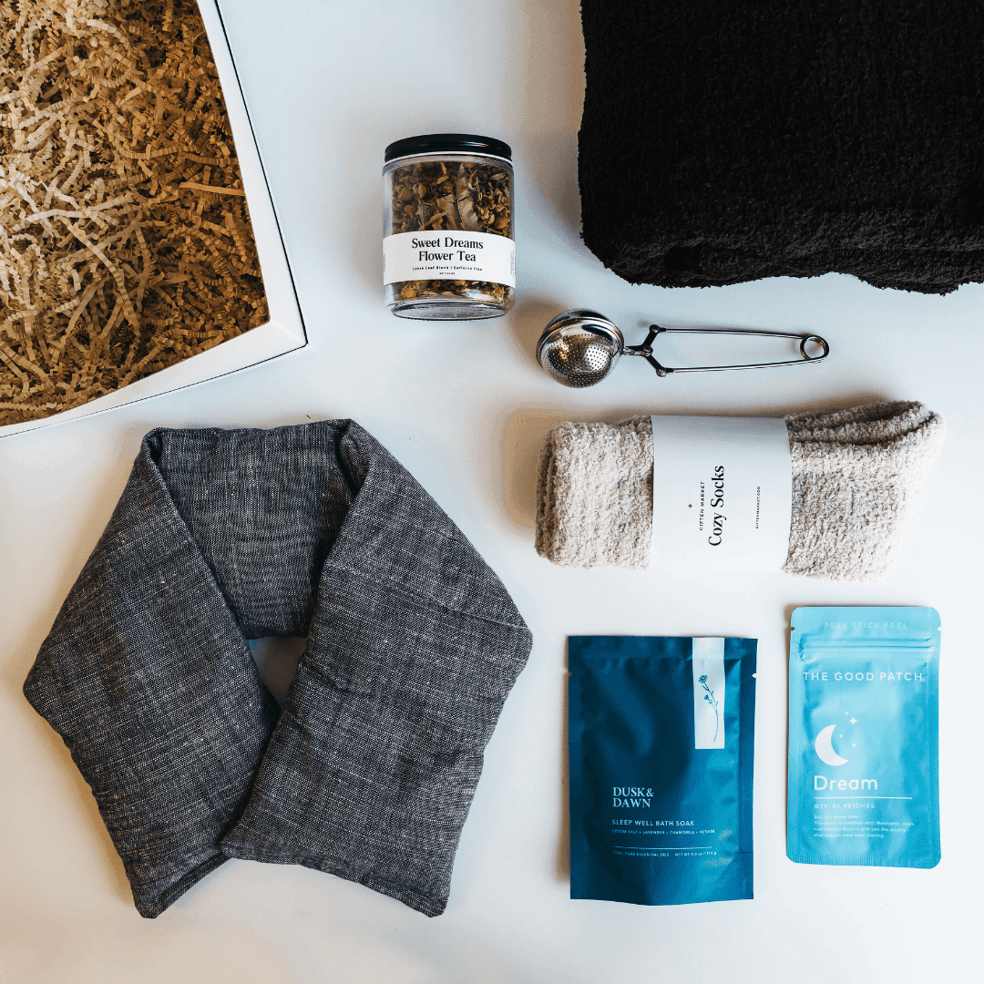 Comfort & Care Gift Box - Navy - Giften Market