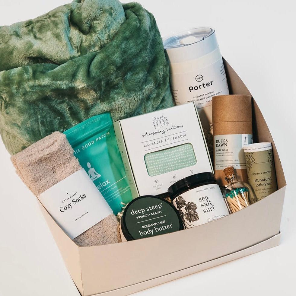 Comfort & Care Gift Box - Sage Green - Giften Market