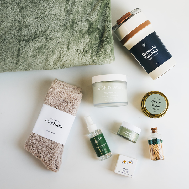Comfort & Care Gift Box - Sage Green