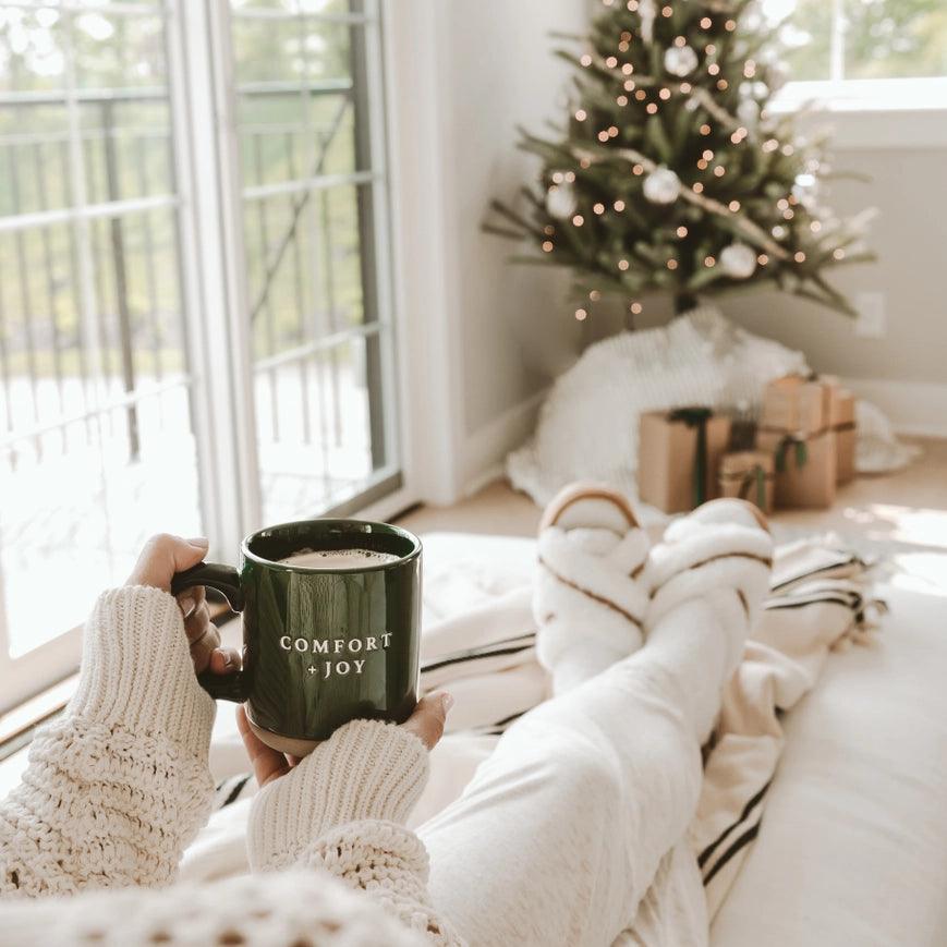 Comfort + Joy Stoneware Coffee Mug - Giften Market