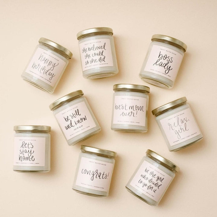 Congrats! Soy Candle - Giften Market 