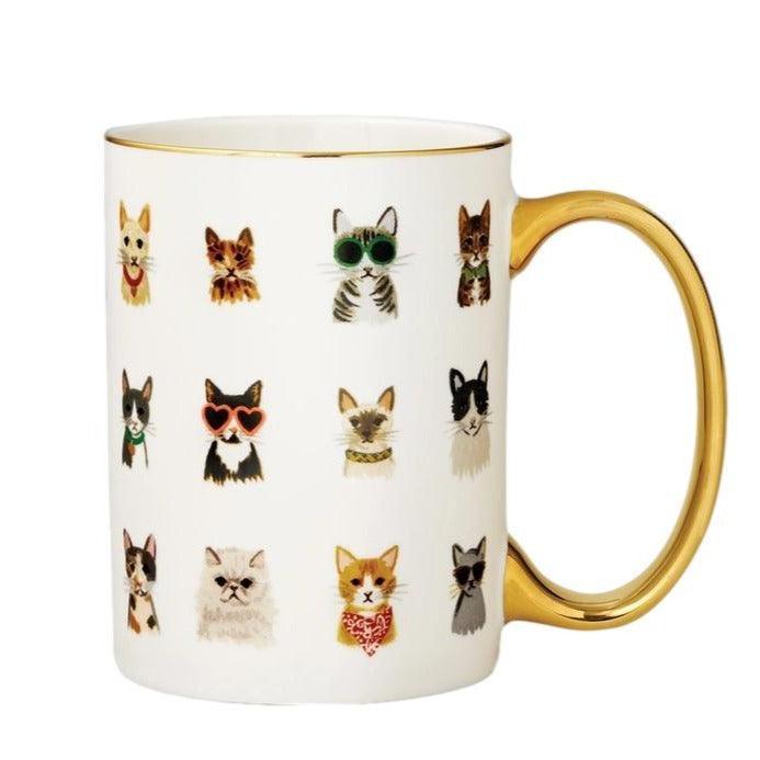 Cool Cats Porcelain Mug - Giften Market