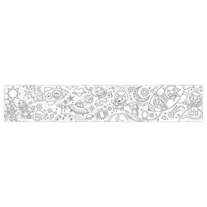 Cosmic Dreams Mini Coloring Roll - Giften Market