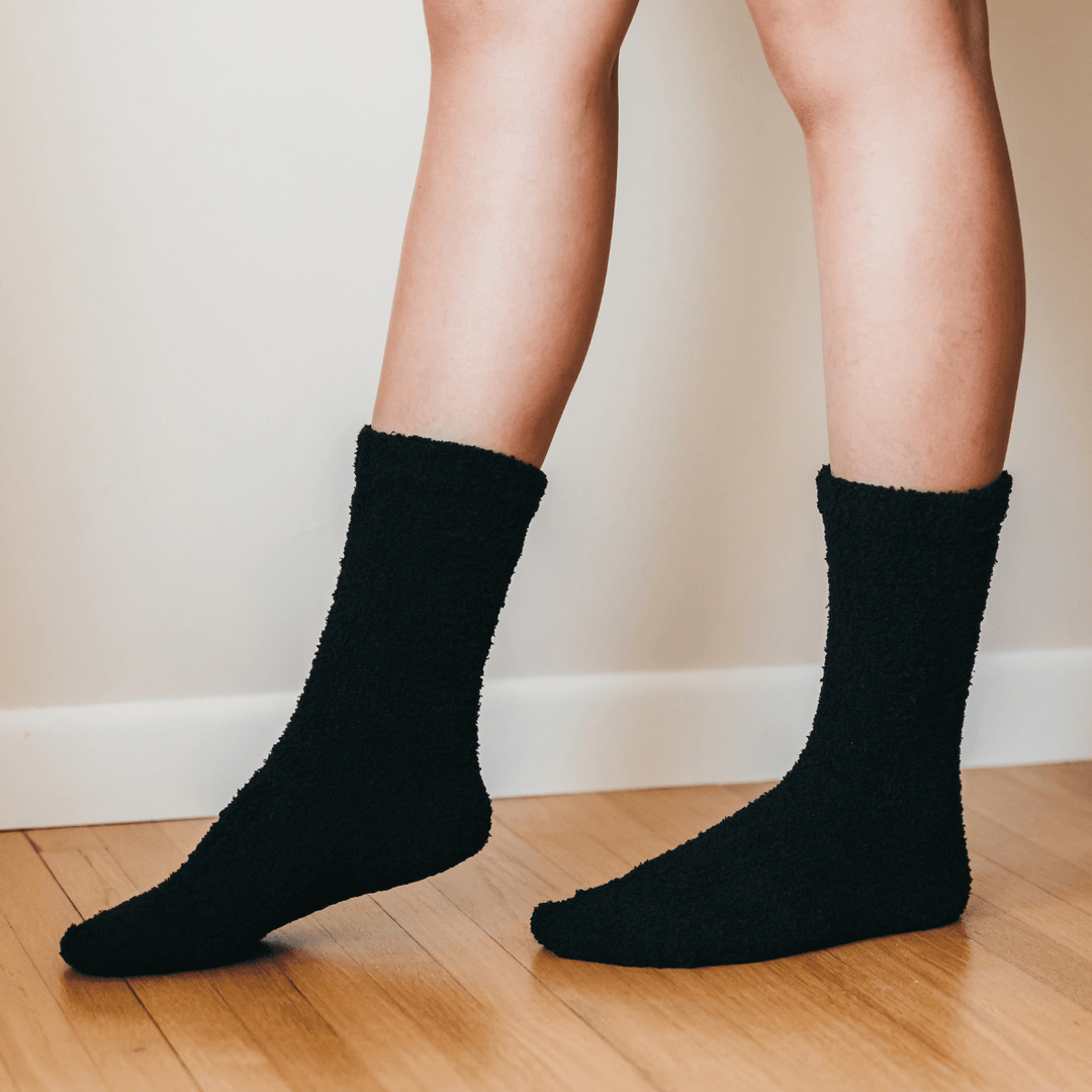 Cozy Cloud Socks - Black - Giften Market
