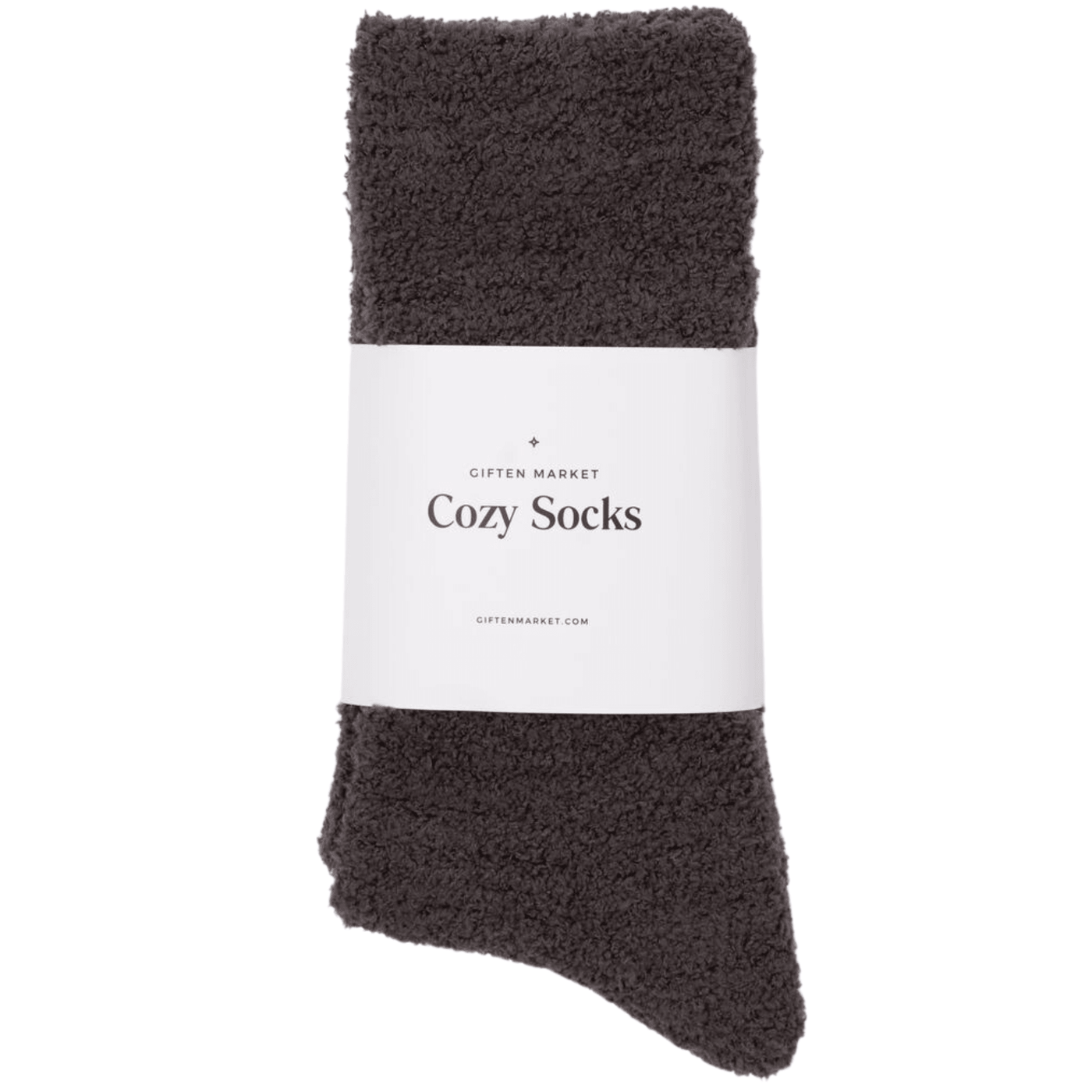 Cozy Cloud Socks - Charcoal - Giften Market