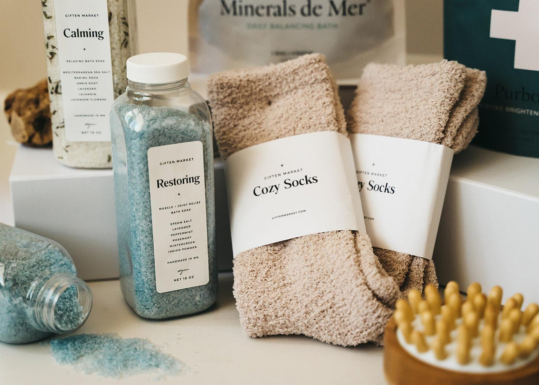 Cozy Cloud Socks - Ivory - Giften Market