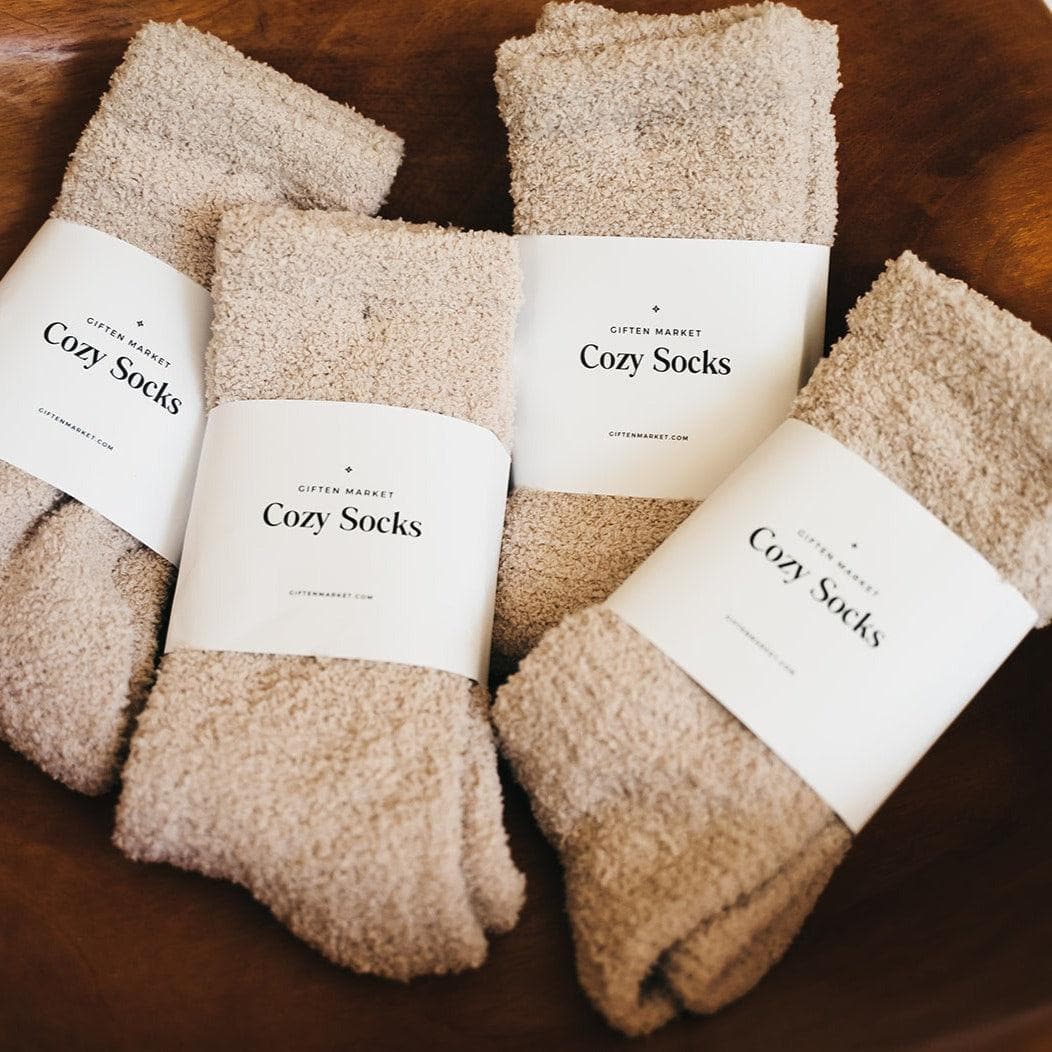 Cozy Cloud Socks - Ivory - Giften Market