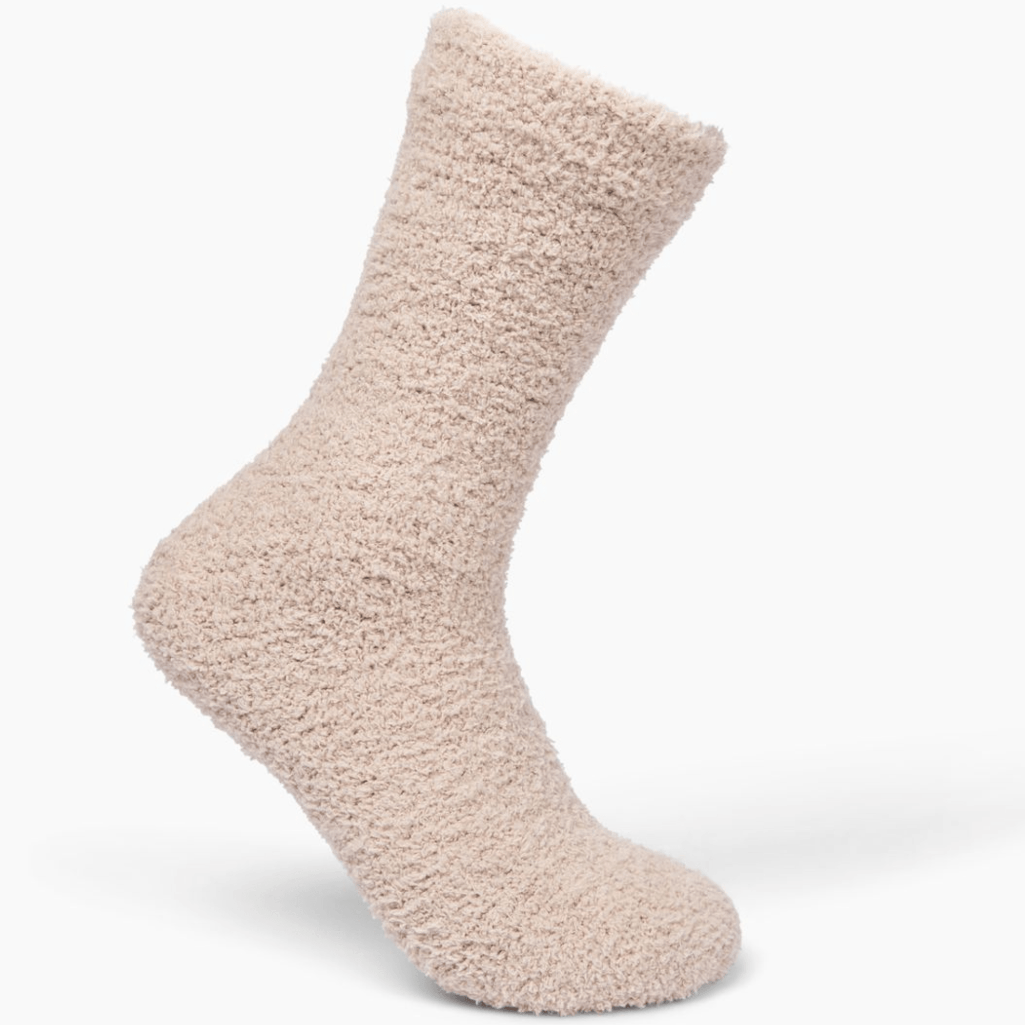 Ivory Fluffy Socks - Cyberjammies