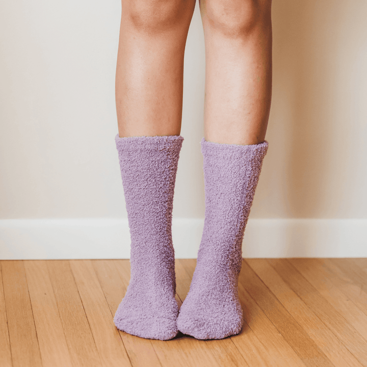 Cozy Cloud Socks - Orchid Purple - Giften Market