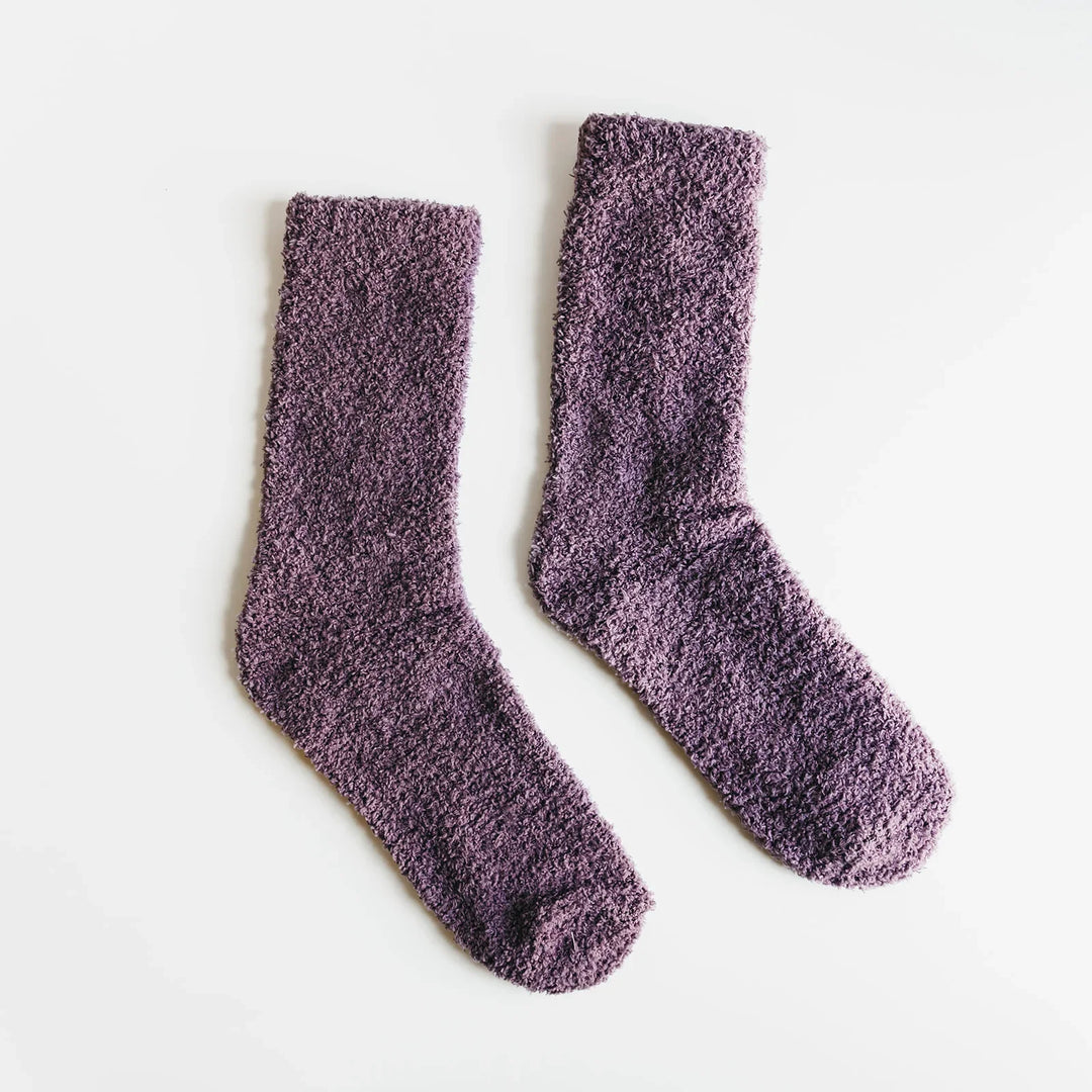 Cozy Cloud Socks - Plum - Giften Market