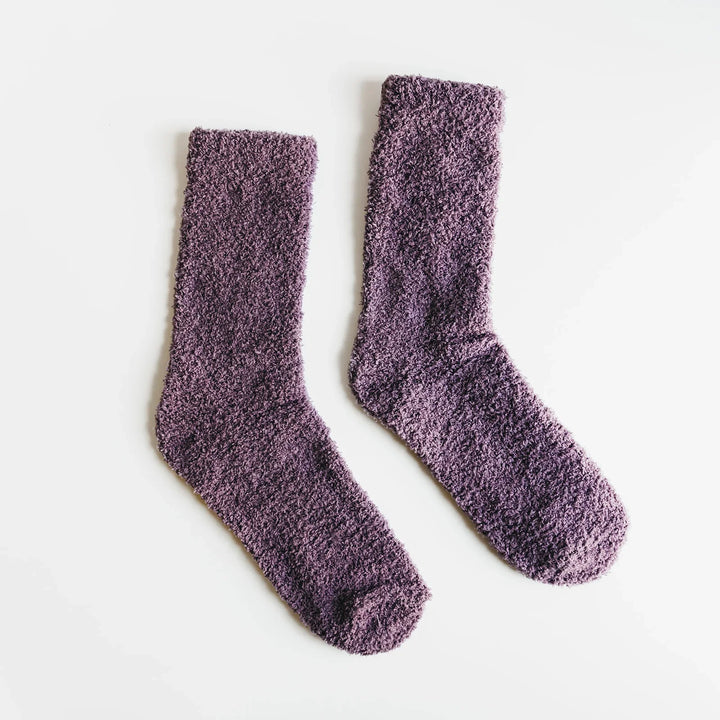 Cozy Cloud Socks - Plum - Giften Market